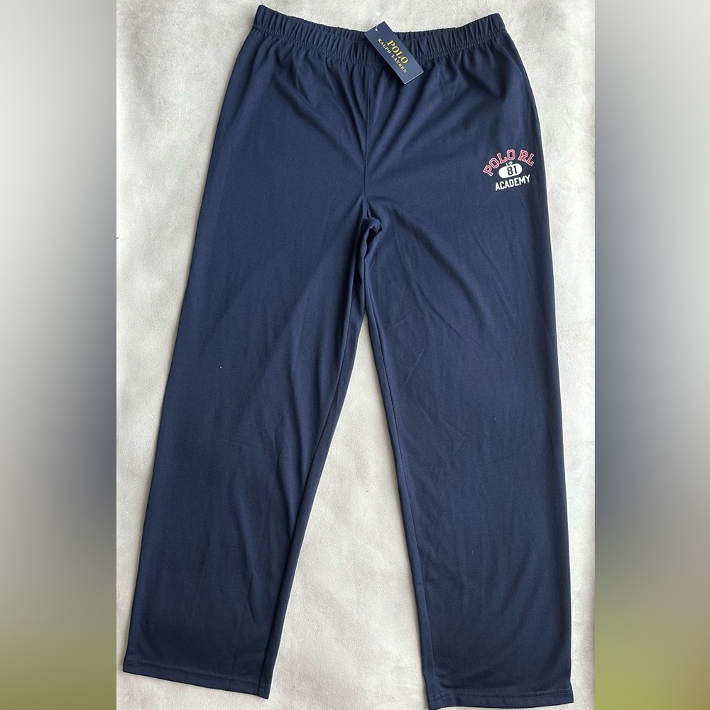 NWT Polo Ralph Lauren Boys 12-13 years Blue Sport Pants